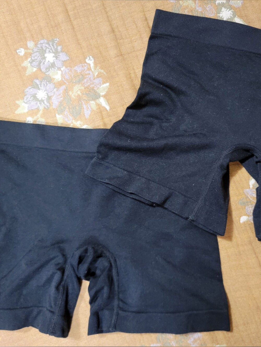 Black Stretch Bike Shorts 2 Pairs